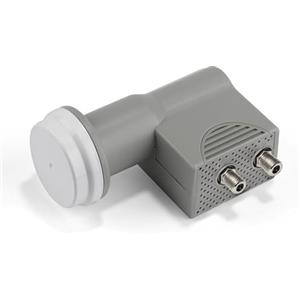 Melchioni TELE System LNB universale SCR, convertitore 1 porta SCR 4 canali + 1 porta Legacy - LTE Stop - Low noise block-converter TS110F SCR. Protezione dalle intemperie