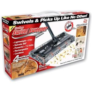 openspaceshop SCOPA RUOTANTE ELETTRICA ASPIRAPOLVERE RICARICABILE ROTANTE Swivel Sweeper 20 W, 2 pounds, 78 Decibel vari colori