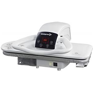 Speedypress Pressa da stiro a vapore per servizio pesante 70HD-W bianca da 1600 watt 68 cm di Speedypress (attacco per ferro, filtro e coperchio)
