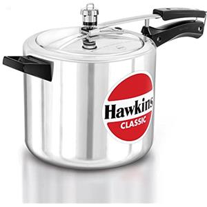 HAWKINS Brogues Classic CL15 1.5-liter New Improved aluminum pentola a pressione, piccolo, argento 6.5-Liter Silver