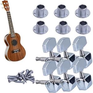 Generic di accordatura per corde di chitarra, chiave di accordatura per chitarre acustiche, di accordatura, accordatore semi-chiuso, set di meccaniche meccaniche, a corde, tasti e