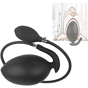 DDCELMIN Plug anale Butt Plug gonfiabile in silicone XXL Enorme plug anale Stimolazione della prostata con pompa SM Falli anali Grandi palle anali Giocattoli del sesso anale per uomini Donne Gay