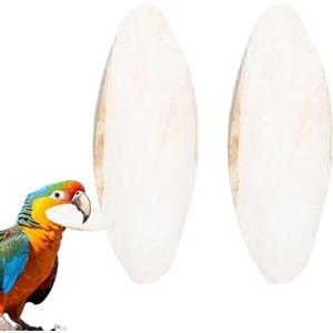 Generico Osso Di Seppia Per Uccelli, 2 Pezzi Osso di Seppia per Tartarughe Terrestri, 15-20 cm Pietra per Affilare il Becco dei Parrocchetti per Calopsite Canarino Rettile Accessori per Gabbie per Animali Dome