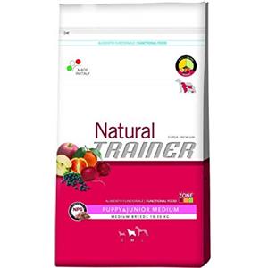 Trainer Natural - Alimento Secco Puppy & Junior Medium con Pollo Fresco - Sacco da 3 Kg per Cuccioli di Media Taglia
