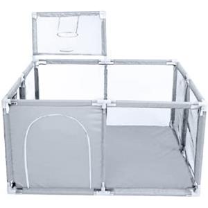 YAZOCO Box Bambini Maglia Traspirante Recinto Per Bambini Con Telaio da Basket Giochi Neonato Interno o Esterno
