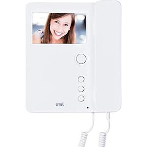 Urmet 1750/1 Videocitofono Miro a Cornetta + staffa per impianti videocitofonici del sistema 2voice