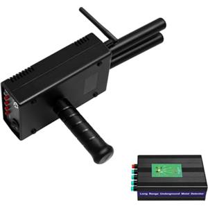 AUYART Rivelatore d'Oro Professionale 1000m +3d Funzione Di Scansione Quattro Modalità Esatte Ricerca Metal Detector Dual-Probe Adatto Per 20 Metri Di Oro Argento Di Rame e Titanio