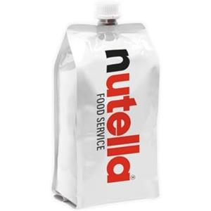 Generico Crema Spalmabile alle Nocciole e Cacao FOOD SERVICE, Formato Sac a Poche, adatto a Dispenser per nutella 1kg