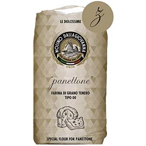 Molino Dallagiovanna FARINA PANETTONE PER DOLCI GRANO TENERO 00 ZETA Z MOLINO DALLAGIOVANNA 5 Kg