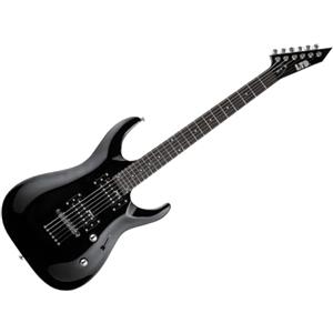 ESP GUITARS ESP LTD MH-10 Chitarra elettrica con custodia, nera