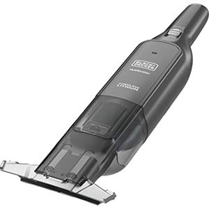 Black+Decker HLVC320B11-QW, Aspirabriciole Senza Fili a Batteria, Aspirapolvere a Mano Portatile, Titanium, 24 Wh