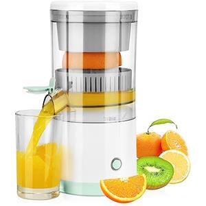 Nicehelper - Spremiagrumi elettrico, ricaricabile, portatile, senza fili, con cavo di ricarica USB, facile da usare e pulire, spremiagrumi per arancia, limone, pompelmo