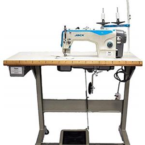 Konsew Macchina per Cucire Industriale JACK F4 / F5 Lineare Bianca Metallo
