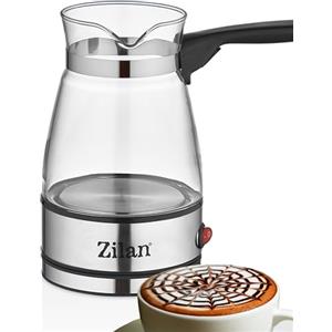 Zilan Moka - Caffettiera elettrica in acciaio inox, per caffè turco, capacità 500 ml