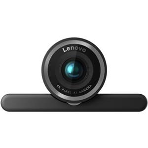 LENOVO 4K Pro Webcam 4K Adjustable FOV90/78/65 Directional Microphone AutoFocus HDR AI Framing/Face USB-C/A 1.5m Detachable Cable (4XC1Q25246)