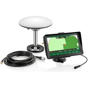 Cluzine Navigatore GPS per trattore 7 pollici Agricolo GNSS ad alta precisione per agricoltura di precisione - Sistema di guida GPS per spruzzatura, aratura e semina