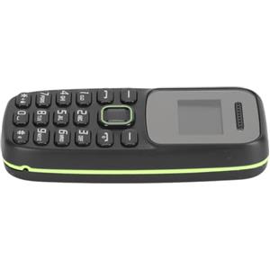 VELATEMOR 2G Telefono Cellulare Dual SIM Sbloccato, Mini Seniors Telefono con Schermo OLED da 0,66 Pollici, per Bambini Anziani (BLACK)