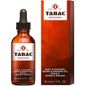 Tabac Original Tabac® Original | Olio per barba con l'inconfondibile profumo di Tabac Original - dona lucentezza e morbidezza per una sensazione di barba curata - Originale dal 1959 | 50 ml