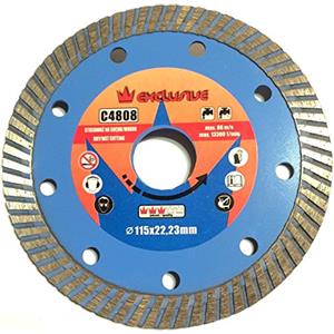 Corona Clipper Corona Exclusive - Disco diamantato professionale 115 x 22,2 taglio a secco e bagnato, tagliapiastrelle (Cor C4808)