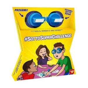 Rocco Giocattoli Sottosopra Challenge - Gioco con 25 sfide divertenti da fare con gli occhiali capovolti