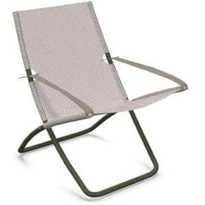 EMU Sdraio Snooze Bianco/Citronella in Acciaio Verniciato Giardino Esterno Piscina