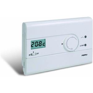 Perry 1TPTE400/B Termostato per Parete, Bianco