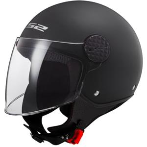 LS2, Casco Moto Jet SPHERE II SOLID Matt Black, S