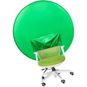 Snorvixre Sfondi fotografici in poliestere verde con elevata saturazione del colore per studio video live Green Screen
