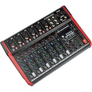 Proel PLAYMIX10 Mixer Analogico 10 Canali con Bluetooth, Lettore MP3 e Registrazione USB