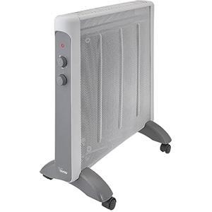 Bimar HC515 Termoconvettore a Convezione Naturale in Mica, Stufa Elettrica 2000W a Basso Consumo, Termostato Regolabile, 2 Potenze di Riscaldamento, Silenzioso e Trasportabile