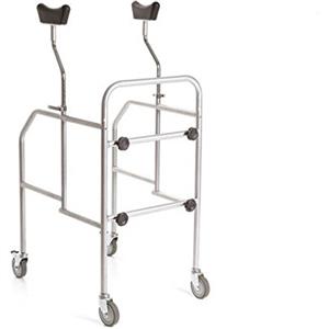 MOPEDIA DEAMBULATORE in acciaio verniciato smontabile con appoggio sottoascellare serie Click Art. RP755S
