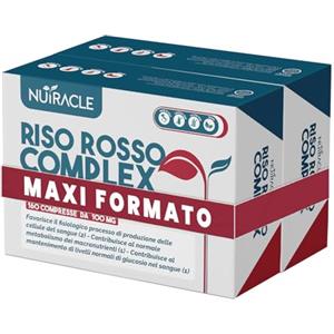 T-Rex Integratori Riso Rosso Fermentato 320 compresse - Integratore Colesterolo con Monacolina, Acido Folico, Coenzima Q10, Policosanoli