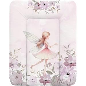 CEBA BABY Morbido materassino per fasciatoio, 50 x 70 cm, per fasciatoio per base rigida, Basic, Oeko-Tex® Standard 100 (Meadow Fairy)
