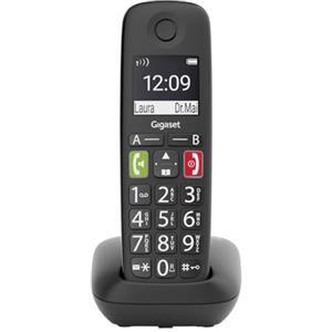Gigaset E290 Telefono analogico/DECT Nero Identificatore di chiamata [Versione tedesca]