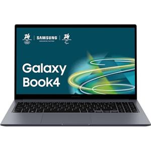 Samsung Galaxy Book4, 3 anni di garanzia, Processore Intel Core 5, 16GB RAM, 512GB, Laptop 15.6 LED IPS Full HD, Windows 11 Home, Gray [Versione Italiana]