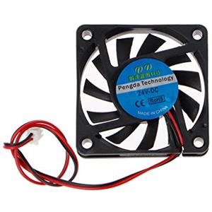 Yintiod 6010 - Ventola di raffreddamento per PC, DC 24 V, 2 pin, 60 x 60 x 10 mm
