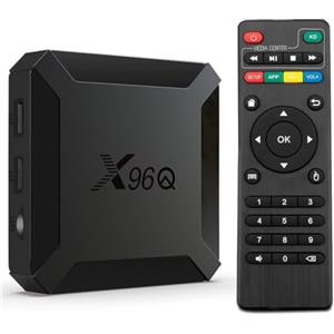 Mou&Co Lettore multimediale TV Box Android 10.0/TV Box 4K, 2GB RAM 16GB ROM, Quad Core H313 64 bit WiFi, 4K FHD by Mou&Co