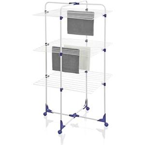 Leifheit 81454 Stendibiancheria Classic Tower 270, Metallo, Bianco, 27 m