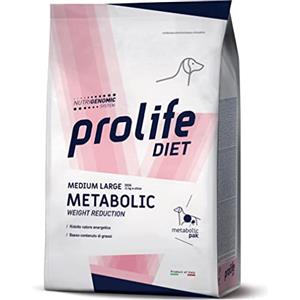 Prolife crocchette diet metabolic medium large 8 kg