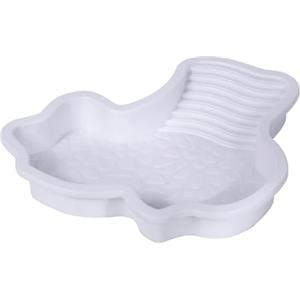 Generico Vaschetta Vasca per Tartarughe di Terra con Rampa‌,Vasca Piscina Vaschetta da Bagno per Tartarughe d'acqua, Laghetto Terrario Ciotola Accessori (#03)