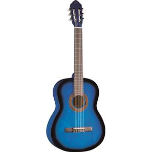Eko CS-10 Chitarra Classica Blue Burst 4/4 con Borsa e Accessori Inclusi