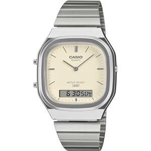 Casio Orologio da polso analogico digitale al quarzo, unisex, collezione Casio Vintage