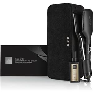 ghd GHD - Cofanetto in edizione limitata - Ferro lisciante per raddrizzare, duetto nero + olio per la decorazione di SLEEK TALKER