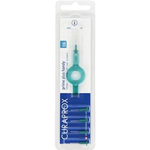 Curaprox CPS Prime - Plus Handy Scovolino Interdentale 06 Con Maniglia, 5 Pezzi