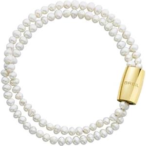 Breil Bracciale Magnetica System in Acciaio Colorato Oro 19,5 cm Senza Pietre