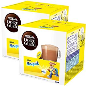 Nescafé Dolce Gusto Nesquik, 2 Confezioni, 2 x 16 Capsule