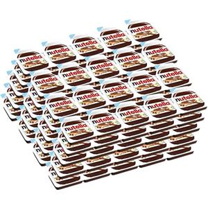 PROMOO FERRERO - Monodose, set da 100 unità da 15 g, crema alla nocciola e crema spalmabile al cioccolato - Pack Promoo