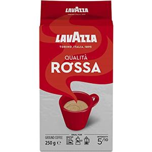 Lavazza Qualita Rossa - Borsa da caffè macinata, 250 g