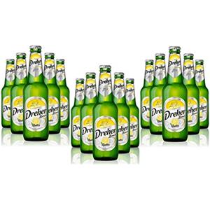 sicilia bedda Birra Dreher Radler al Limone - Buonissima Birra Rinfrescante al Limone a Bassa gradazione alcolica - 15 Bottiglie da 330 Ml