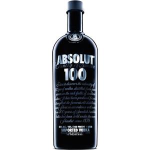Absolut Vodka 100 50% Vol. 1l